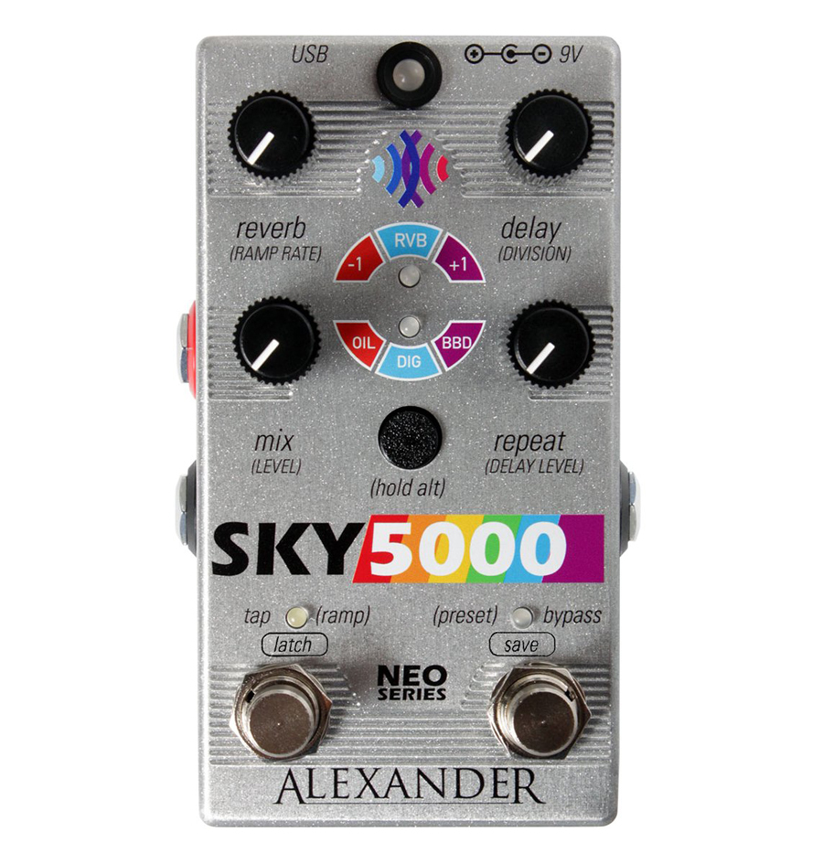 Alexander Pedals Sky 5000《ディレイ/リバーブ》【WEBショップ限定】（新品）【楽器検索デジマート】