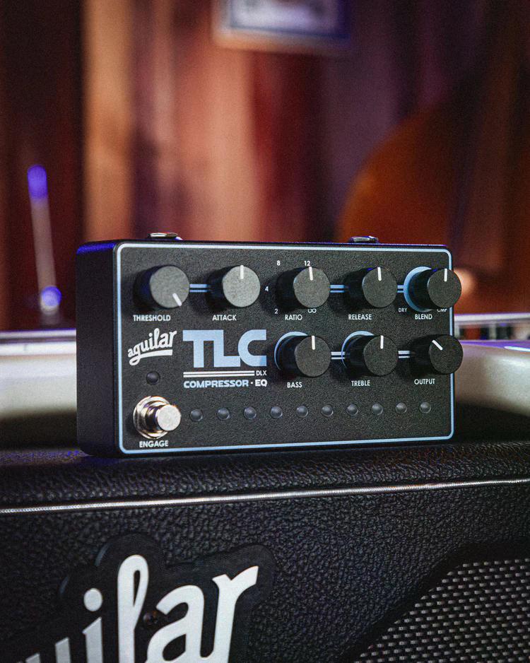 【美品・箱/説明書付】aguilar TLC Compressor エフェクター Aguilar TLC Compressor エフェクター コンプレッサー 音響機材 中古