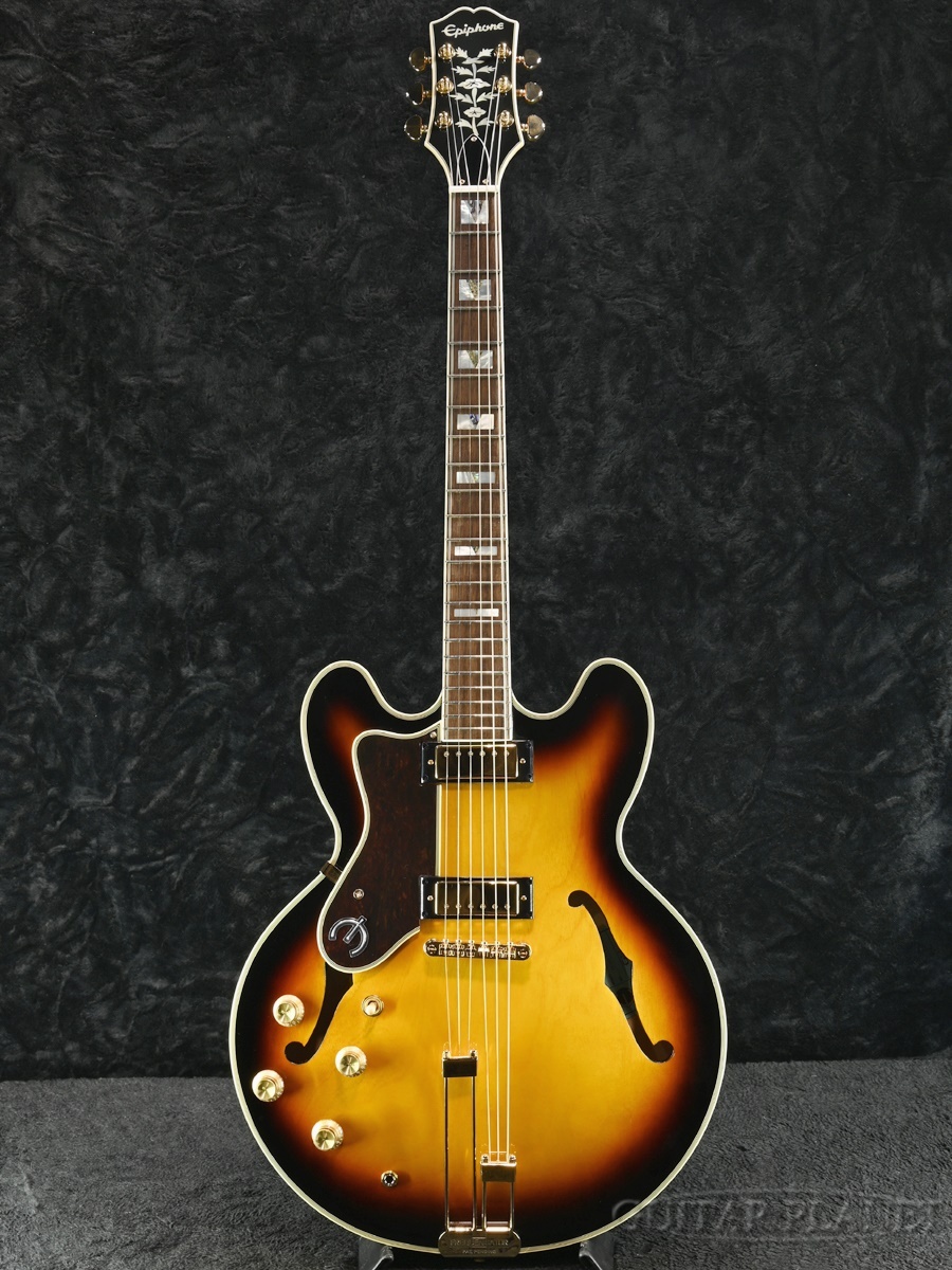 Epiphone 【レフティ】Sheraton Left Handed -Vintage Sunburst