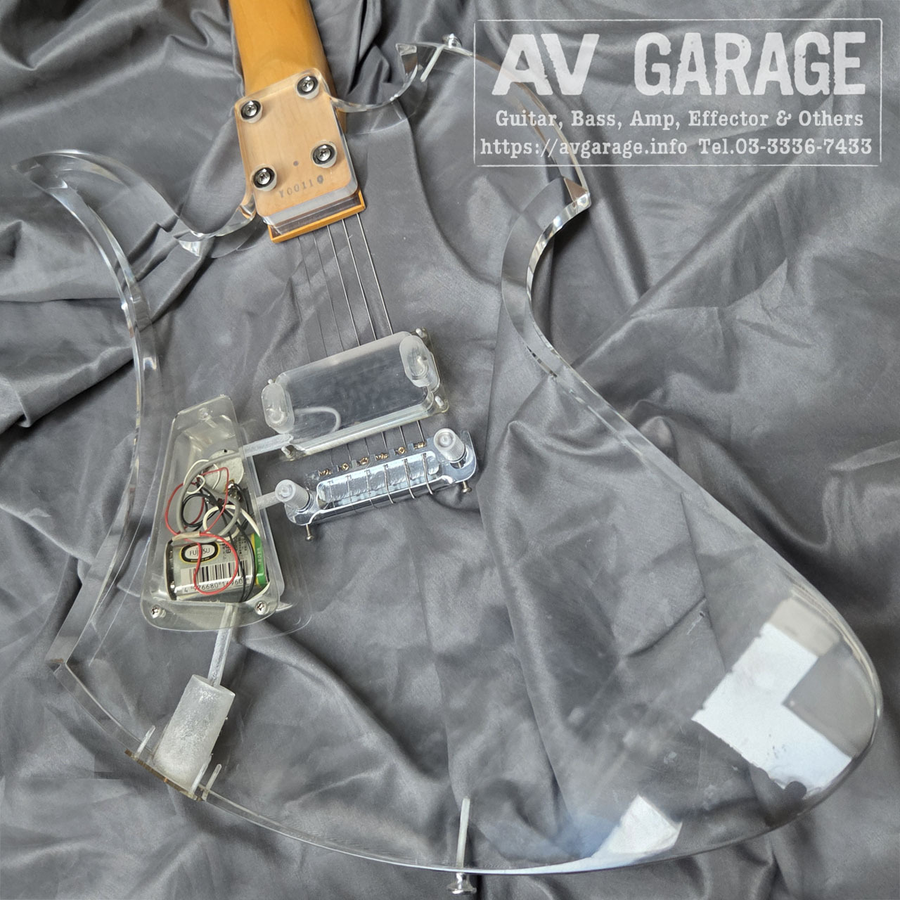 FERNANDES MG-115C Crystal Hide上位モデル（中古）【楽器検索デジマート】