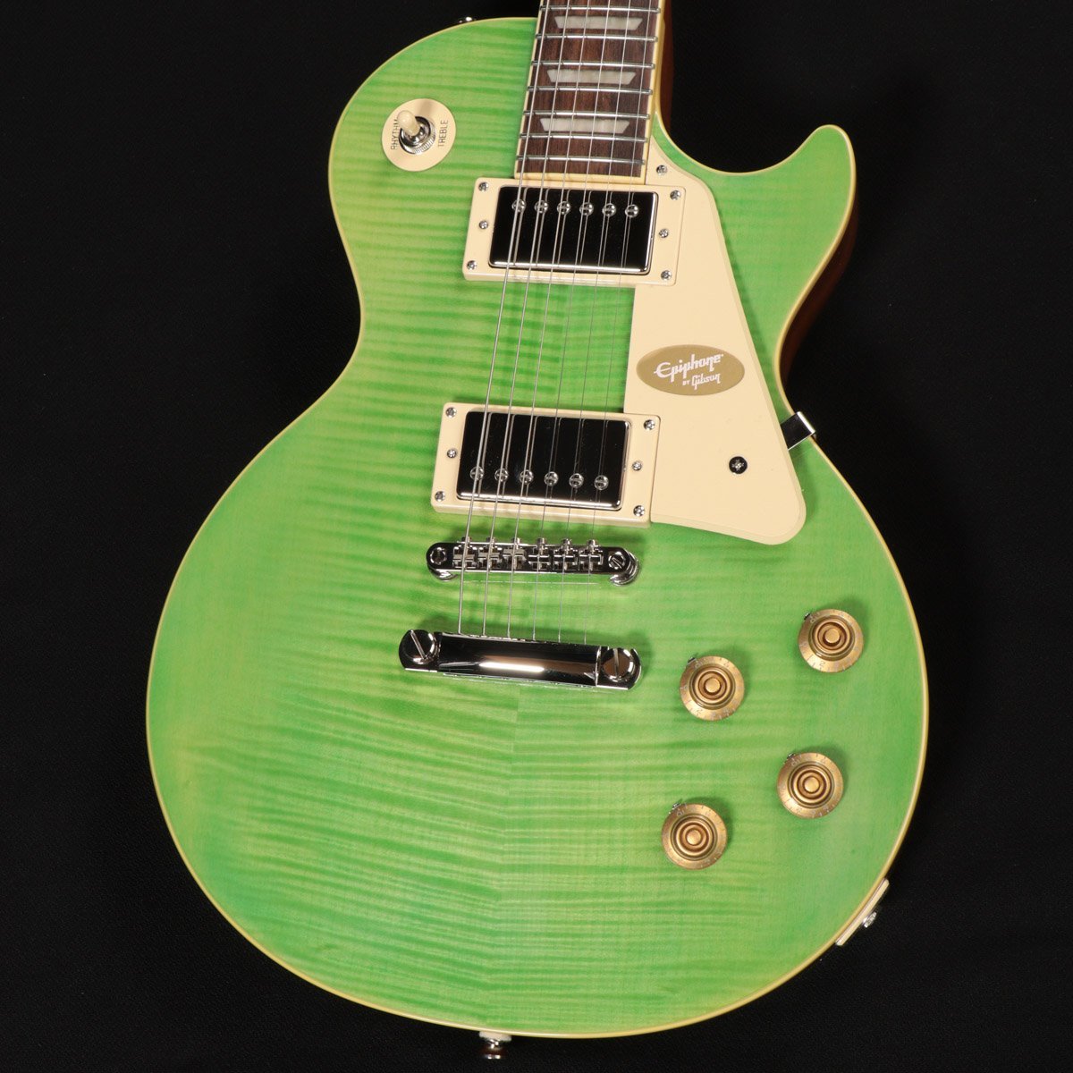 Epiphone Les Paul Standard Pro グリーン ケース付 Epiphone Les Paul Standard Pro グリーンバースト - メルカリ