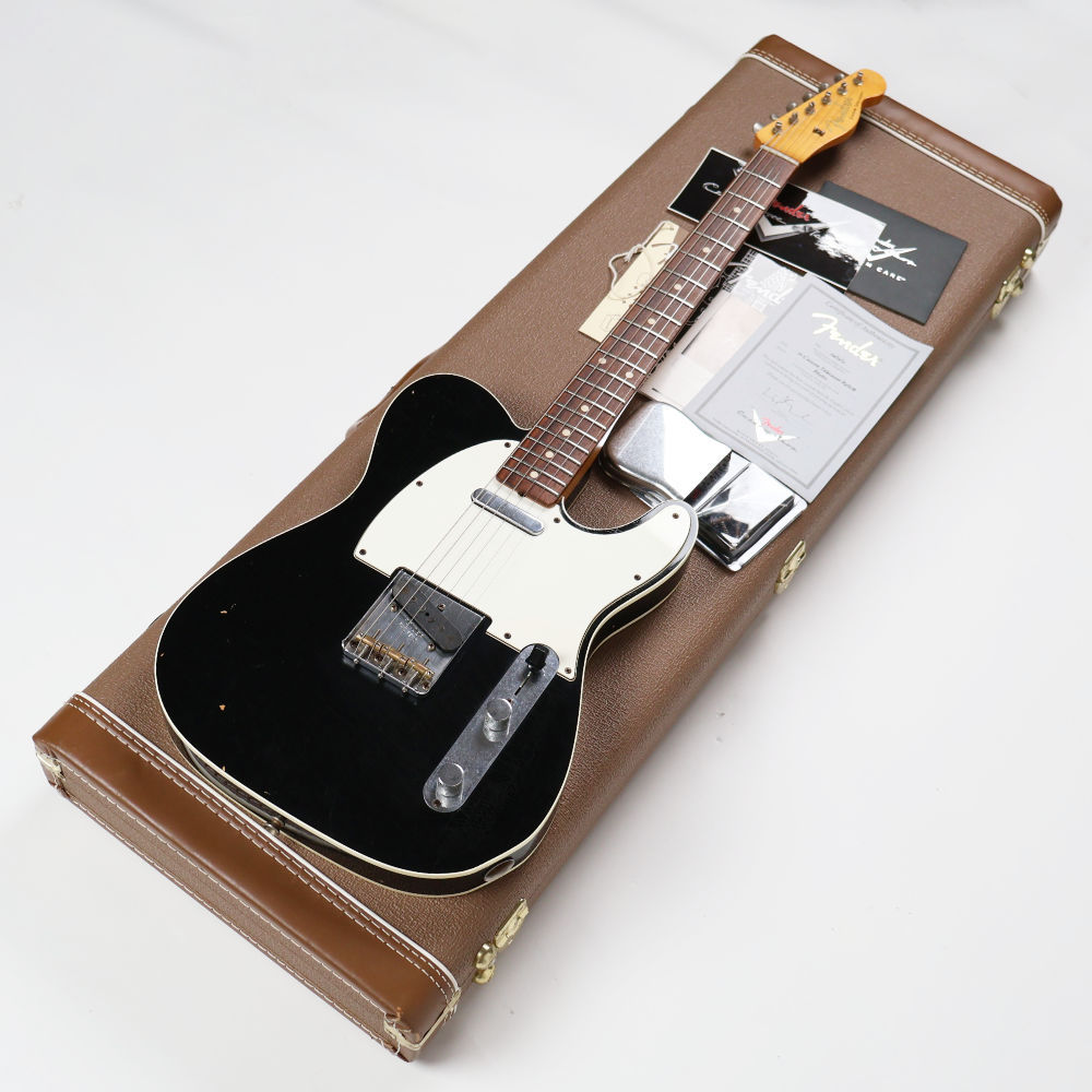 Fender Custom Shop 【中古】 エレキギター Fender Custom Shop 1961 Telecaster Custom Relic Black 2012年製