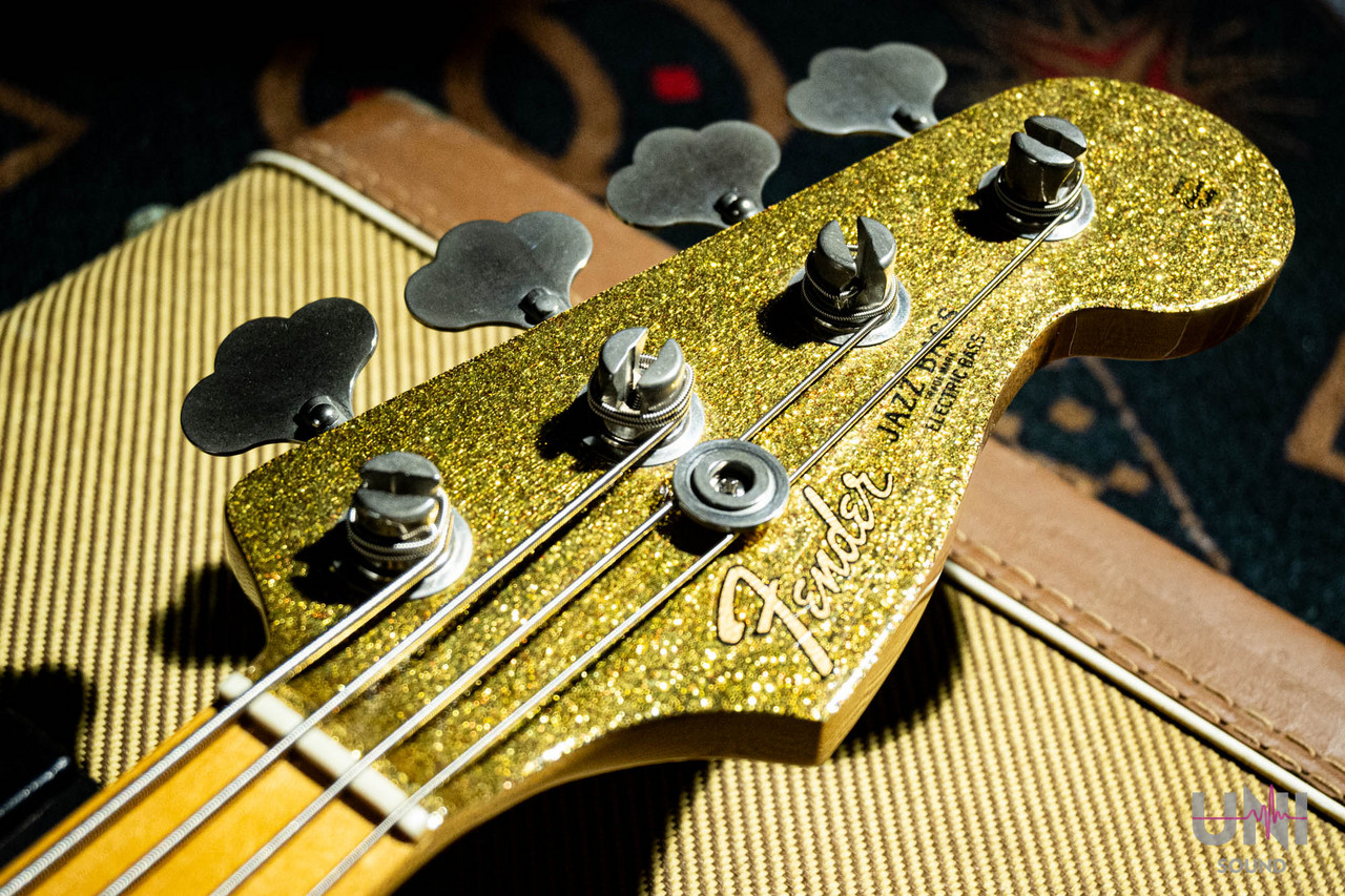 Fender Custom Shop Jazz Bass Sparkle Gold / 1990（中古