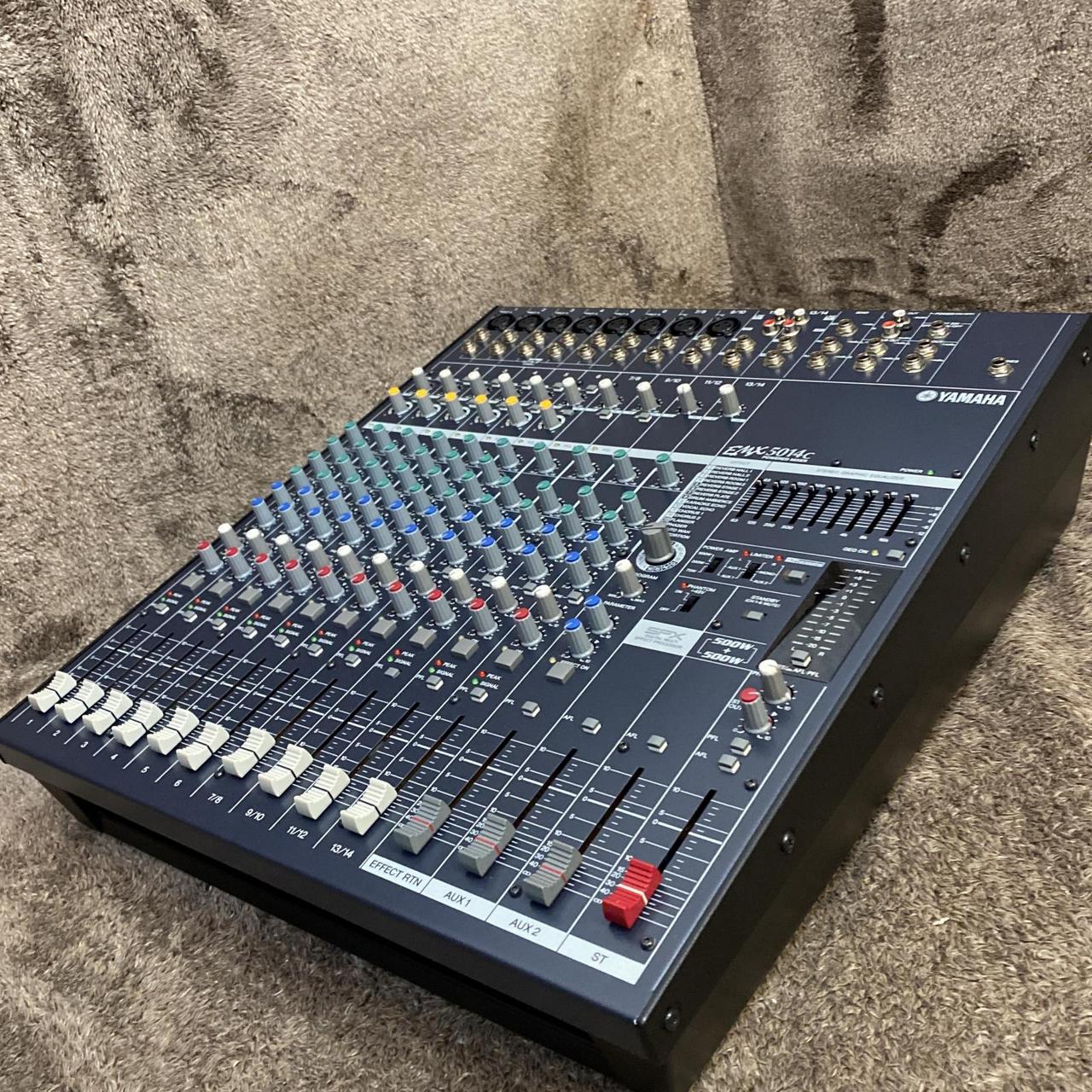 17日までの価格美品　送料込み　EMX-5014C DJミキサー 8チャンネル ヤマハ | EMX5014C - ミキサー - 概要