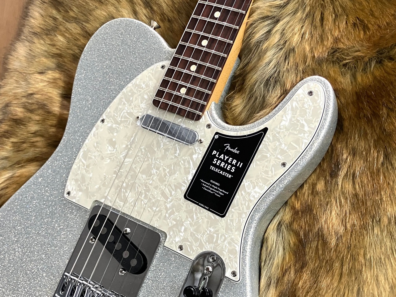 Fender 75th Anniversary Player II Telecaster, Diamond Dust Sparkle
