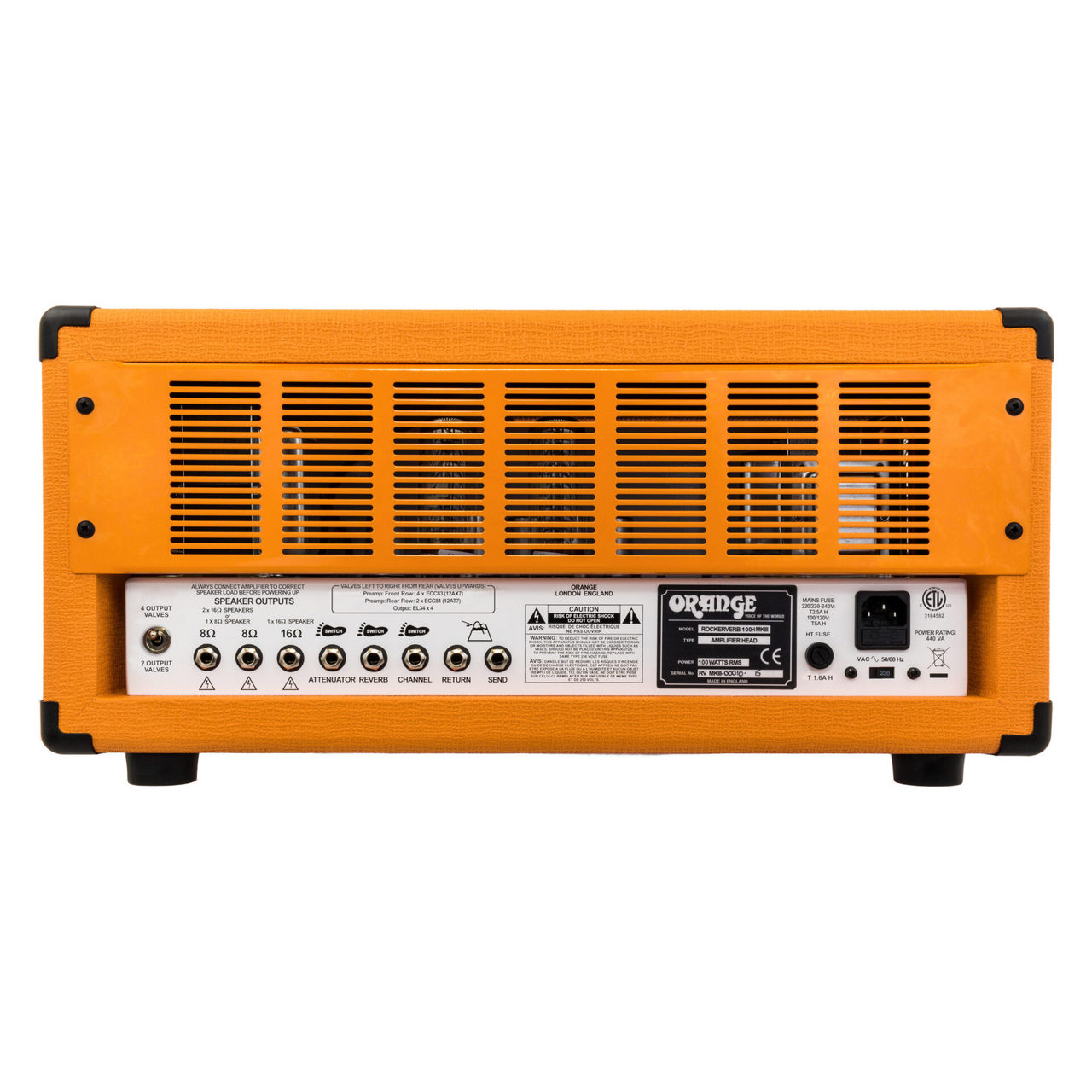 ORANGE Rockerverb 100H MkIII 【フルチューブ100W/アンプヘッド