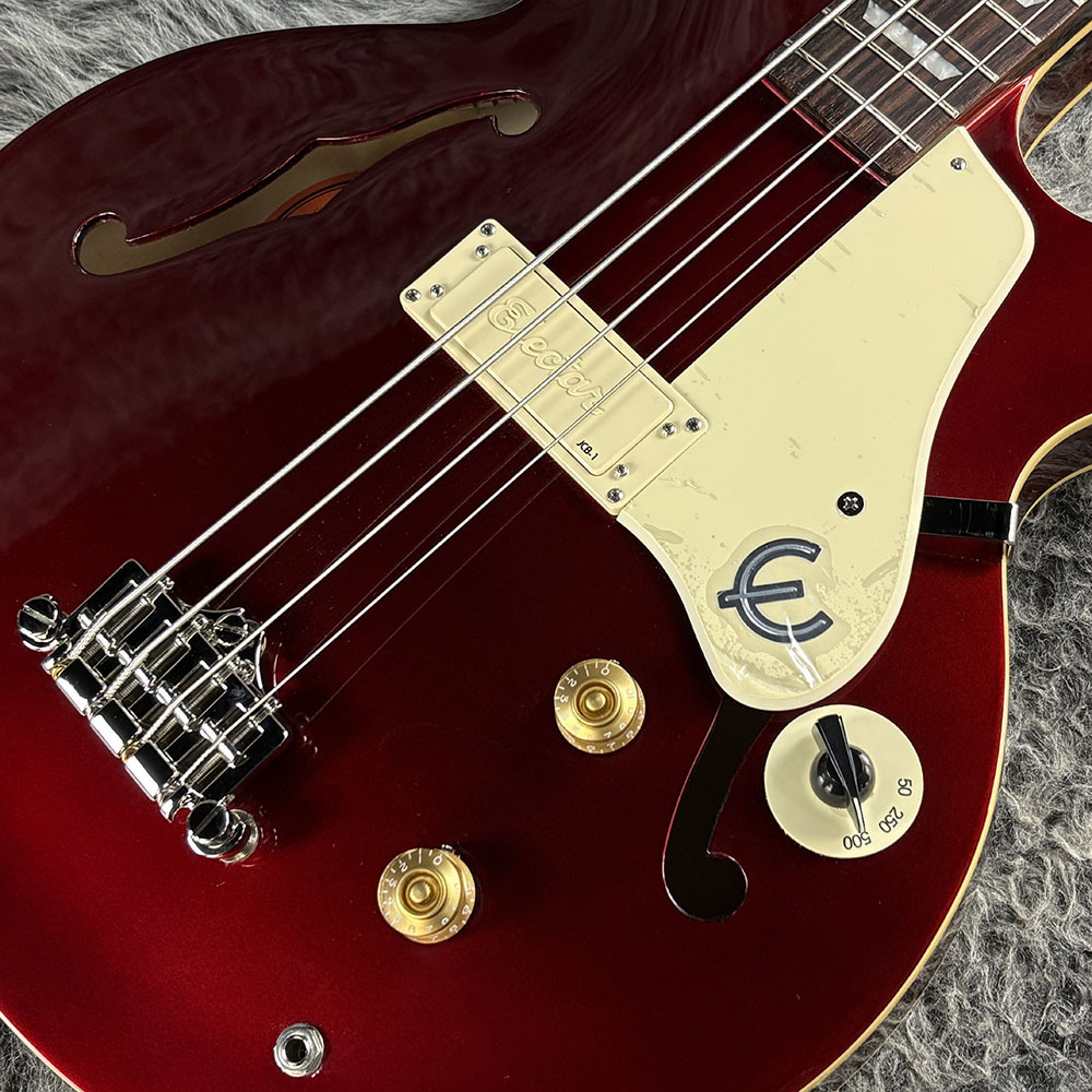 Epiphone Jack Casady Bass Sparkling Burgundy（新品/送料無料