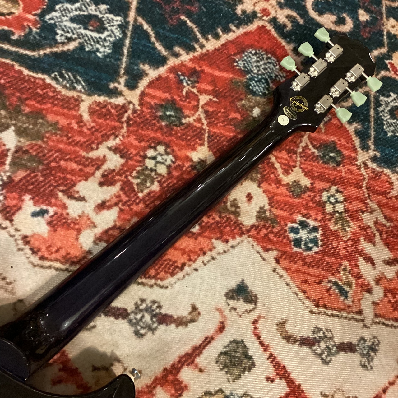 Epiphone Tak Matsumoto DC Standard Plus Top Aqua Blue（中古