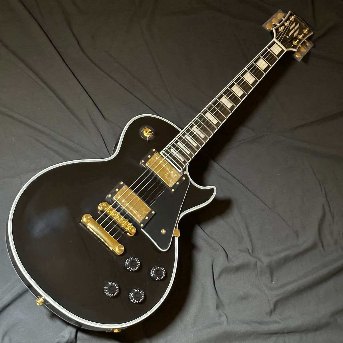 GrassRoots G-LP-60C BK レスポールカスタムタイプ 【現物画像