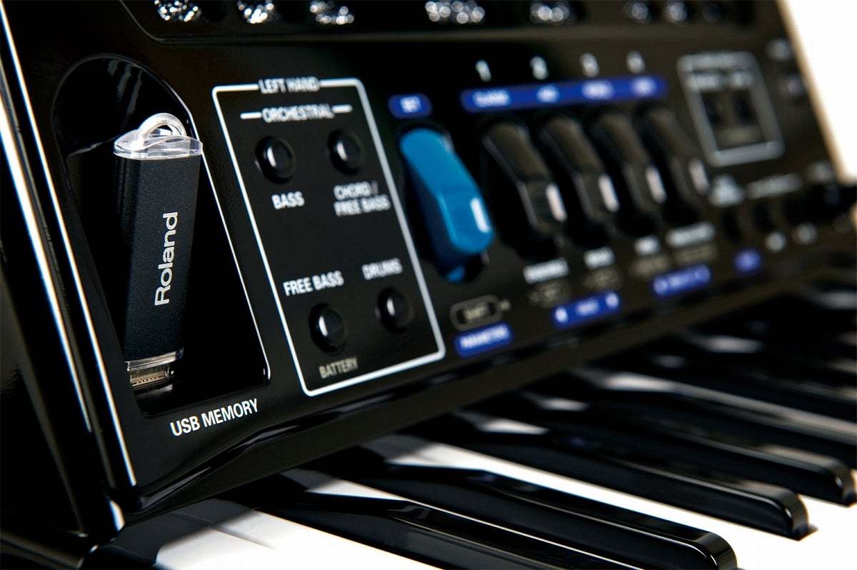 Roland V-Accordion FR-1X BK【純正ケース BAG-FR-1 セット