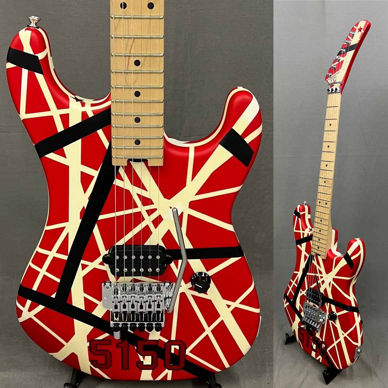 EVH Striped Series 5150 Red/White/Black（中古）【楽器検索デジマート】