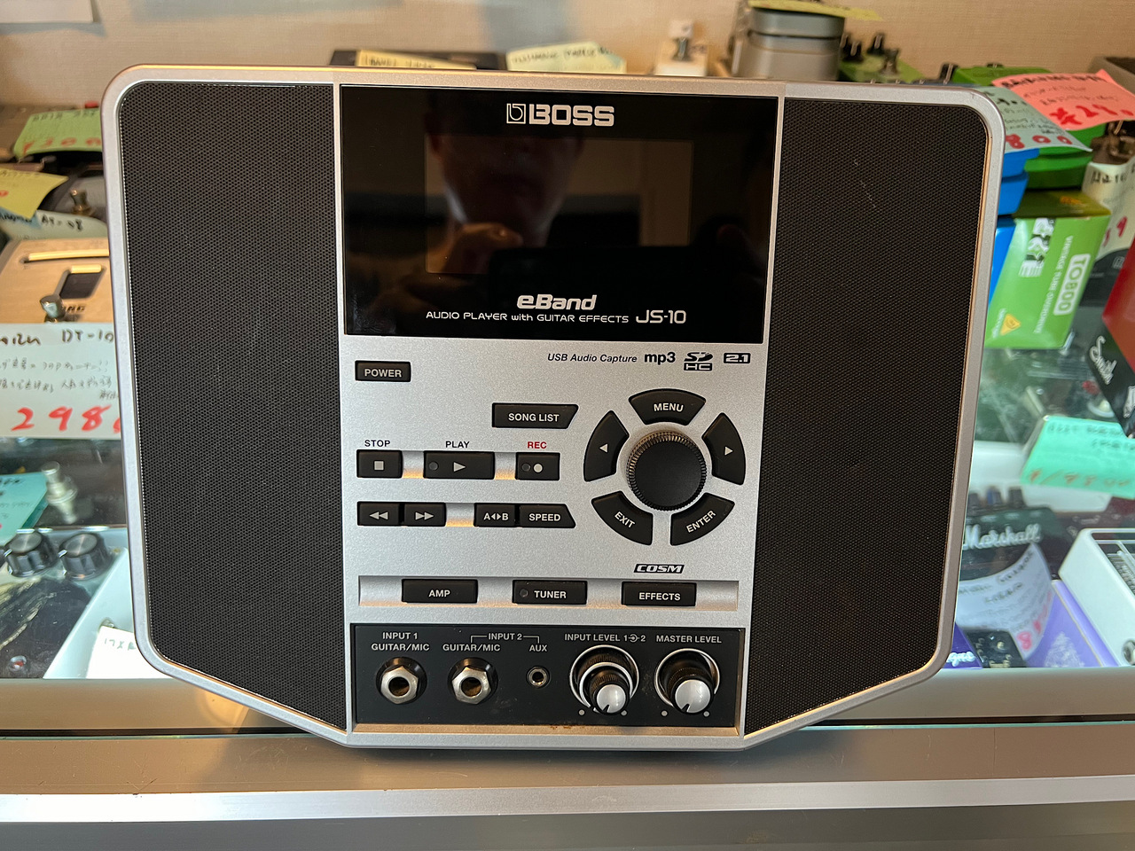 Amazon | BOSS AUDIO PLAYER with GUITAR EFFECTS eBand JS-10