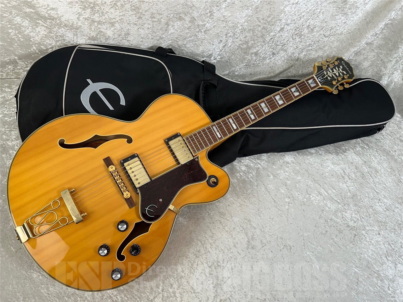 (新品同様) Epiphone Broadway フルアコ ナチュラル色 Epiphone / Broadway Vintage Natural エピフォン | イシバシ楽器