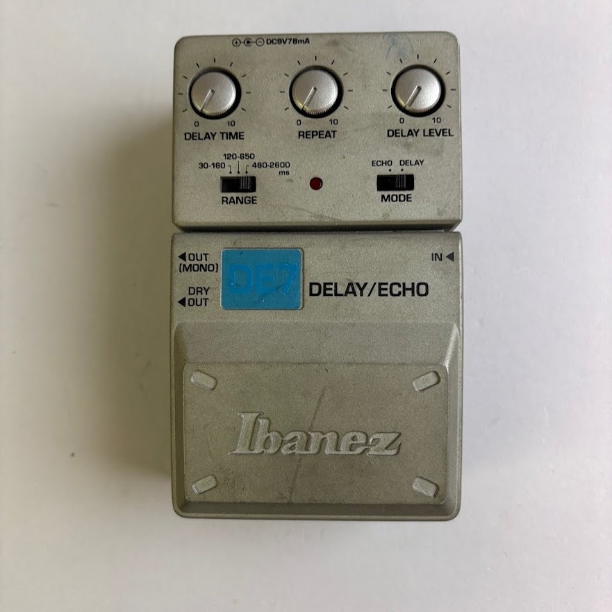 Ibanez DE7 DELAY/ECHO ギターエフェクター Ibanez DE7 DELAY/ECHO（中古/送料無料）【楽器検索デジマート】