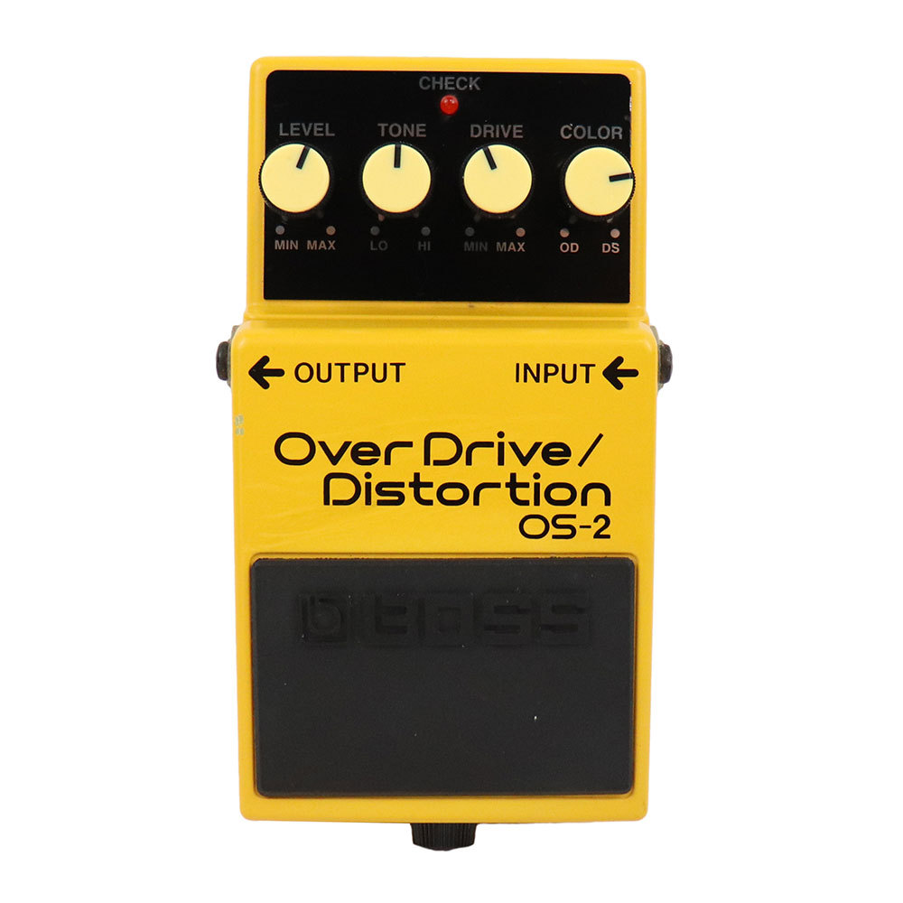 BOSS 【中古】オーバードライブ ディストーション エフェクター BOSS OS-2 OverDrive Distortion