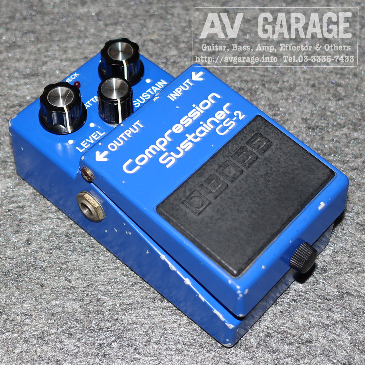 BOSS CS-2 Compression Sustainer 1980年代 日本製（ビンテージ