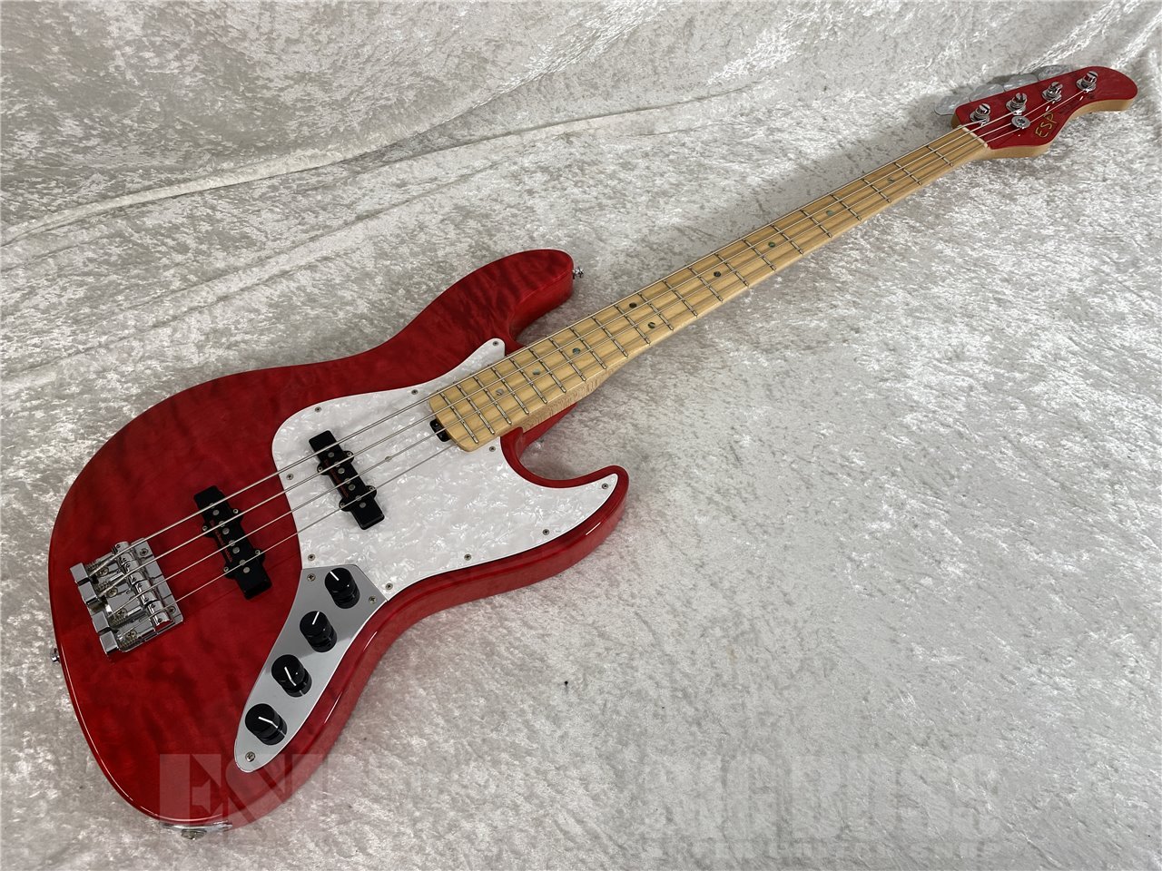 ESP BUZZ BASS(See Thru Fiesta Red) L'Arc~en~Ciel/tetsuya Model