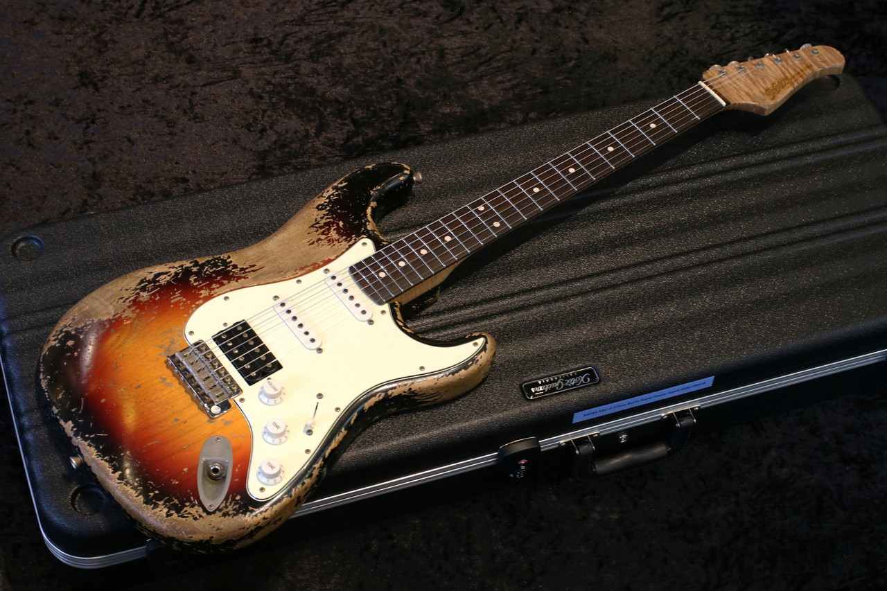 Xotic XSC-2 3 Tone Burst, Super Heavy Aged #4044（新品/送料無料