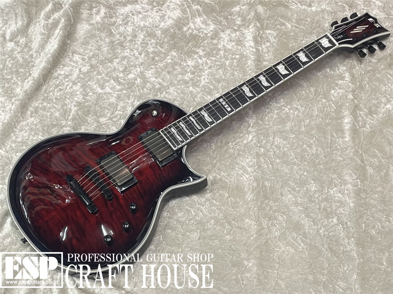 E-II EC QM / See Thru Black Cherry Sunburst（新品/送料無料）【楽器検索デジマート】