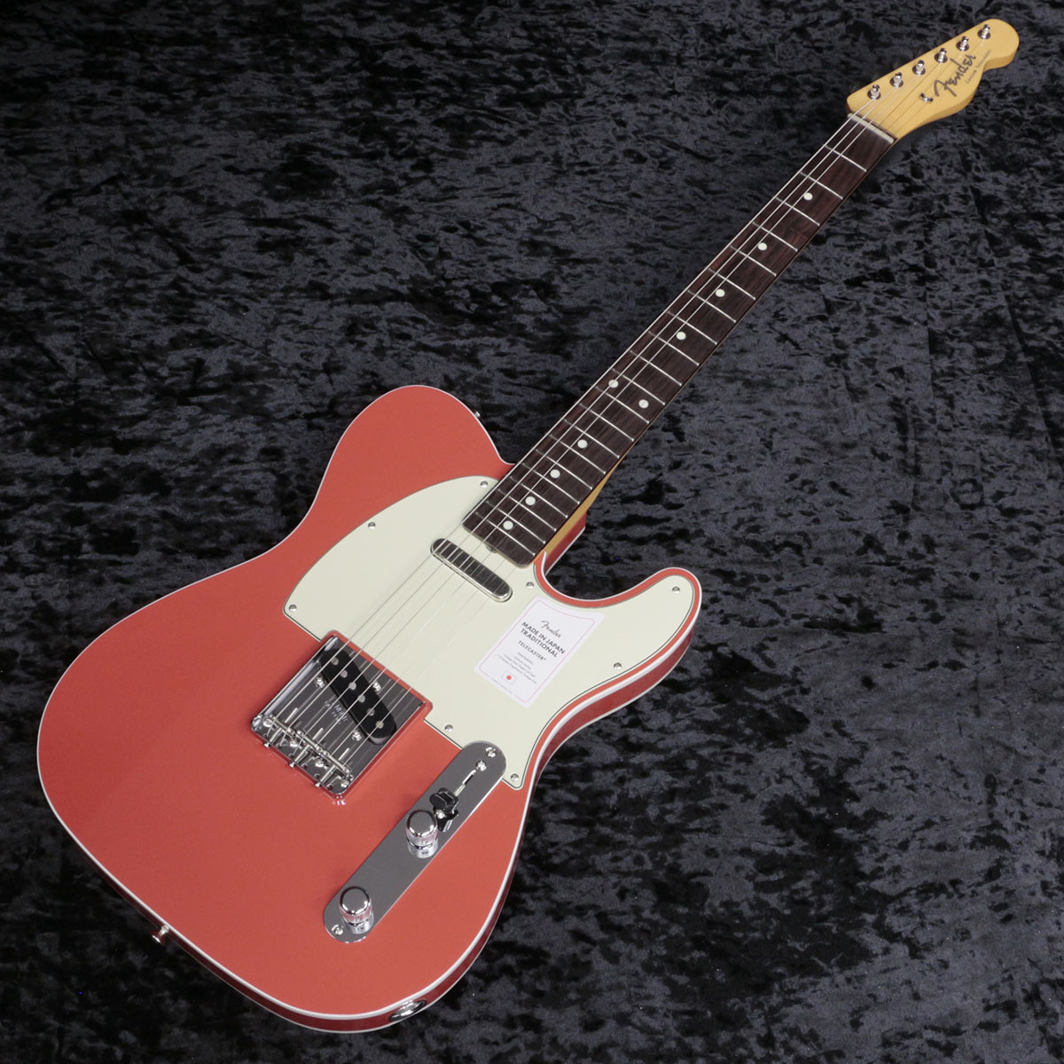 Fender MIJ Traditional 60s Telecaster Custom Rosewood Fiesta Red