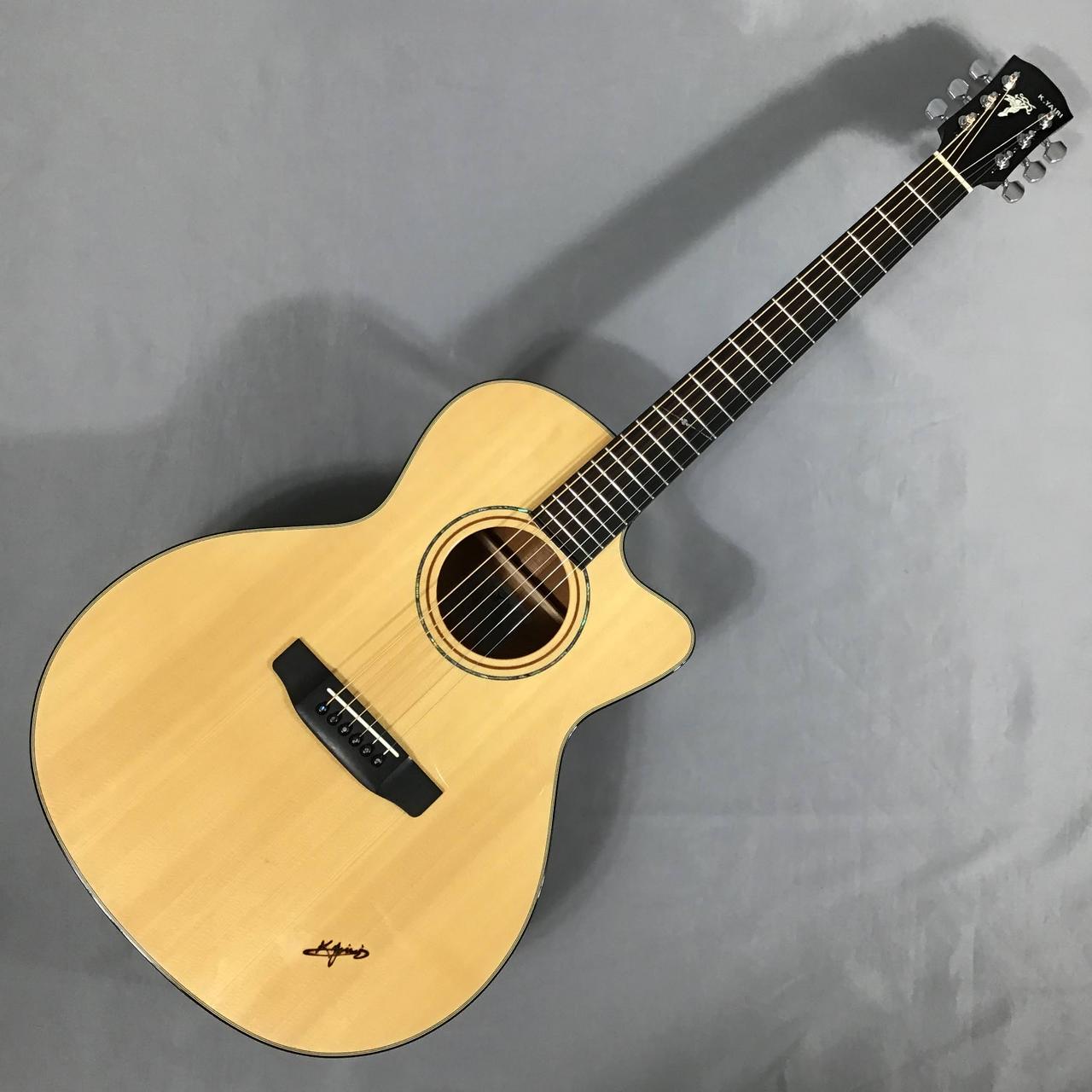 格安豊富なK.Yairi BM65-CE UM / ヤイリ エレアコ アコースティックギター カッタウェイ 映画で使用された同モデル♪ ヤイリギター