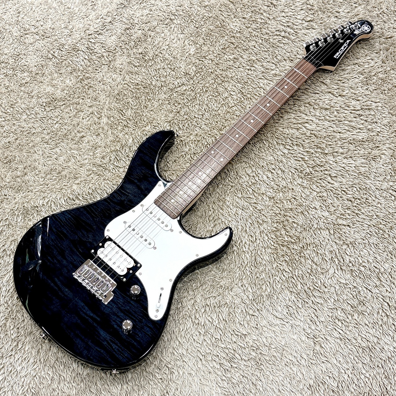 YAMAHA PACIFICA212VFM TBL (Translucent Black) 【エントリー～ミドル
