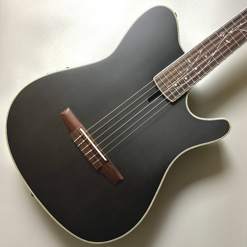 Ibanez timhensonモデル Violão Ibanez TOD10N TKF | Tim Henson | Trans Black Flat