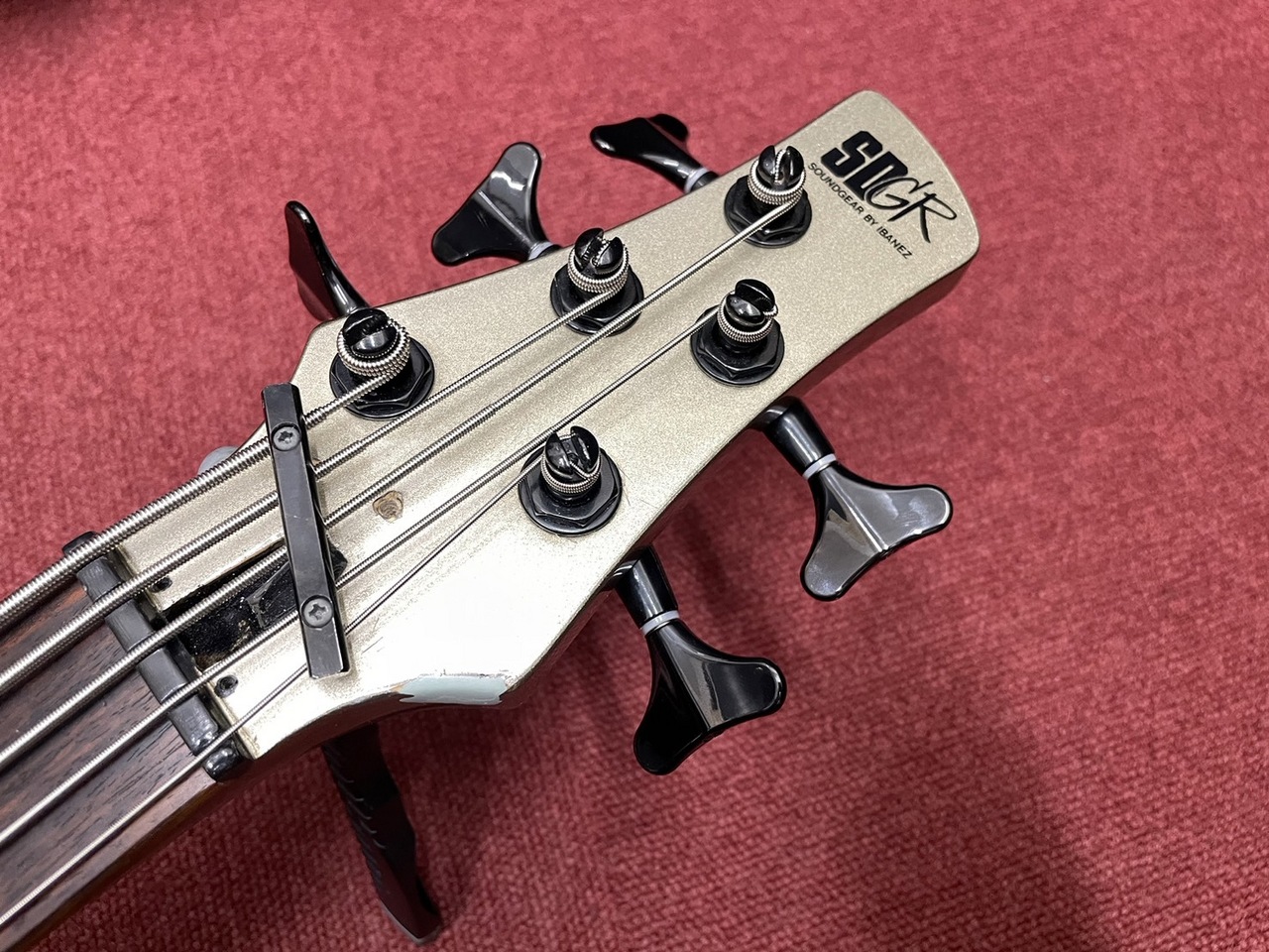 新品弦張替済】Ibanez 5弦ベース SR645 MOD 2001年フジゲン