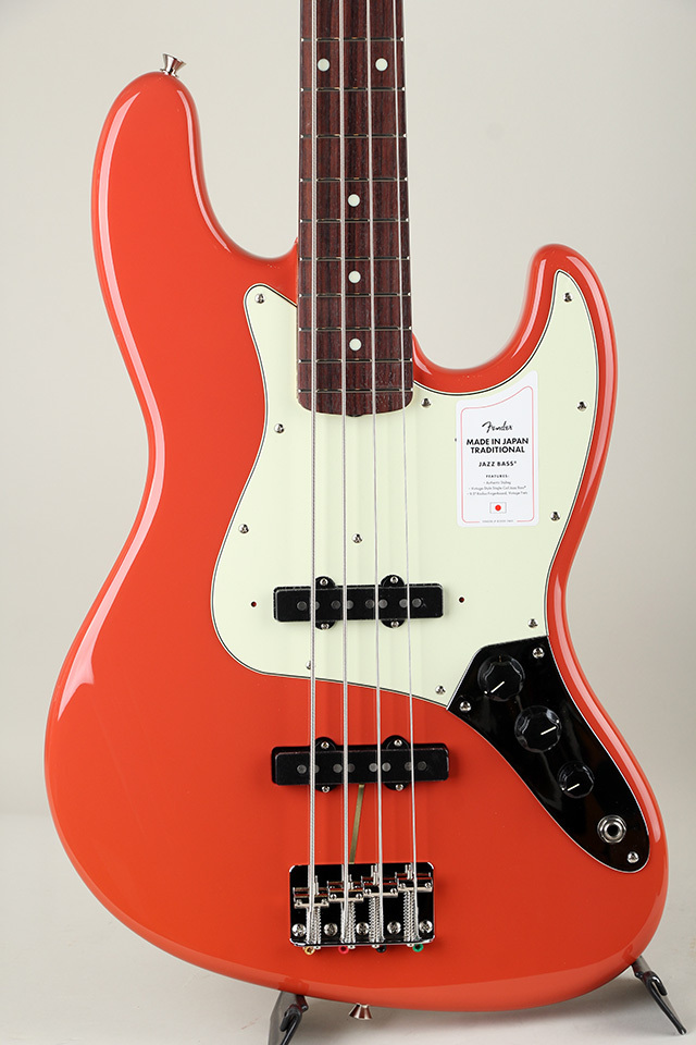 Fender Made In Japan Traditional 60s Jazz Bass RW Fiesta Red【S/N
