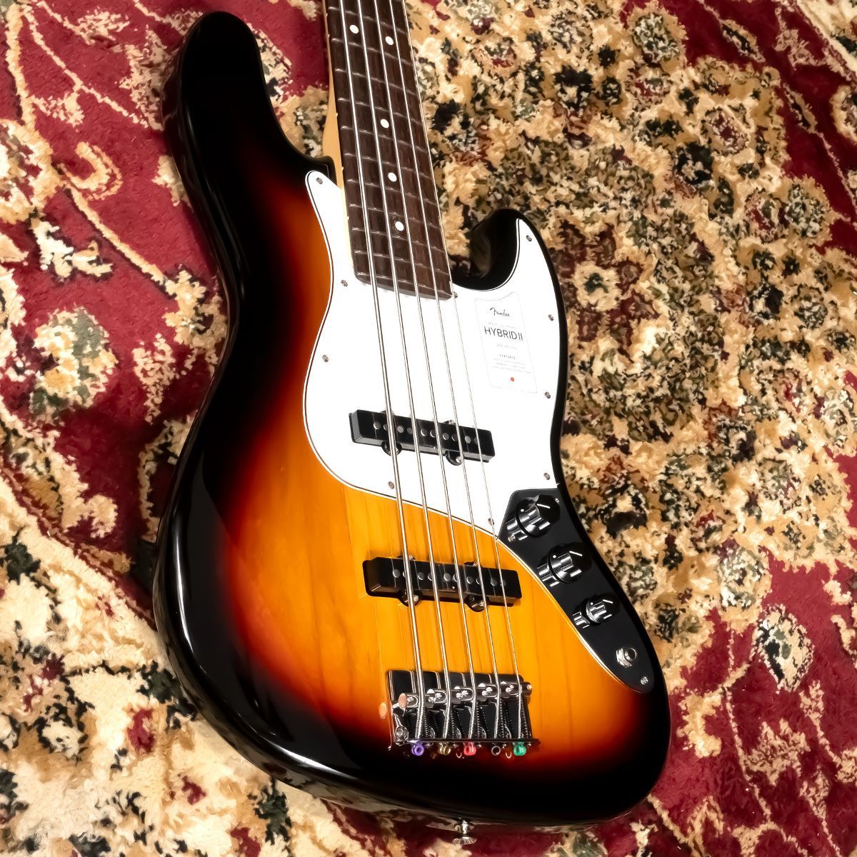 Fender Made in Japan Hybrid II Jazz Bass V Rosewood Fingerboard 3