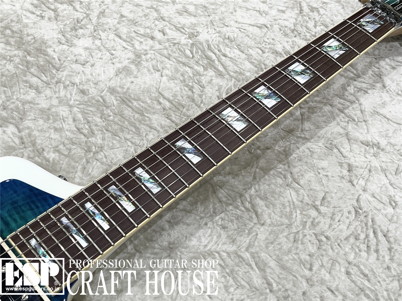 ESP STREAM-7st / Turquoise Blue Burst/Mckinley（中古/送料無料