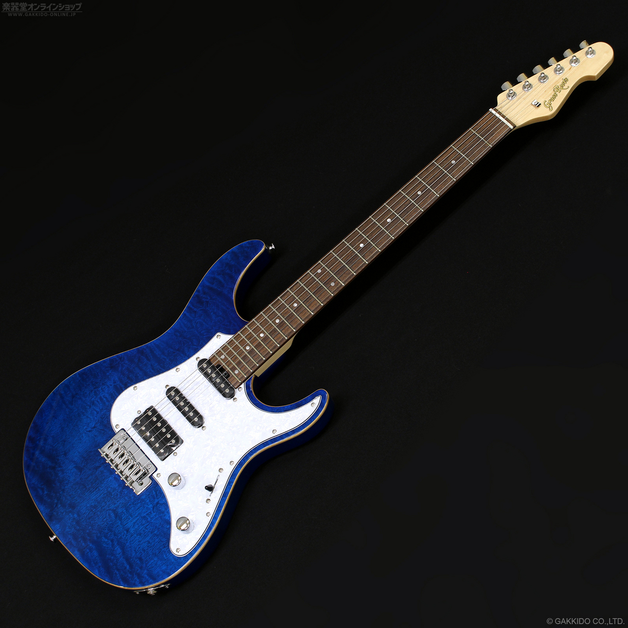 grassroots g-snapper-CTM シースルーブルー(エレキギター Amazon | GrassRoots G-SNAPPER-CTM See Thru Blue エレキギター