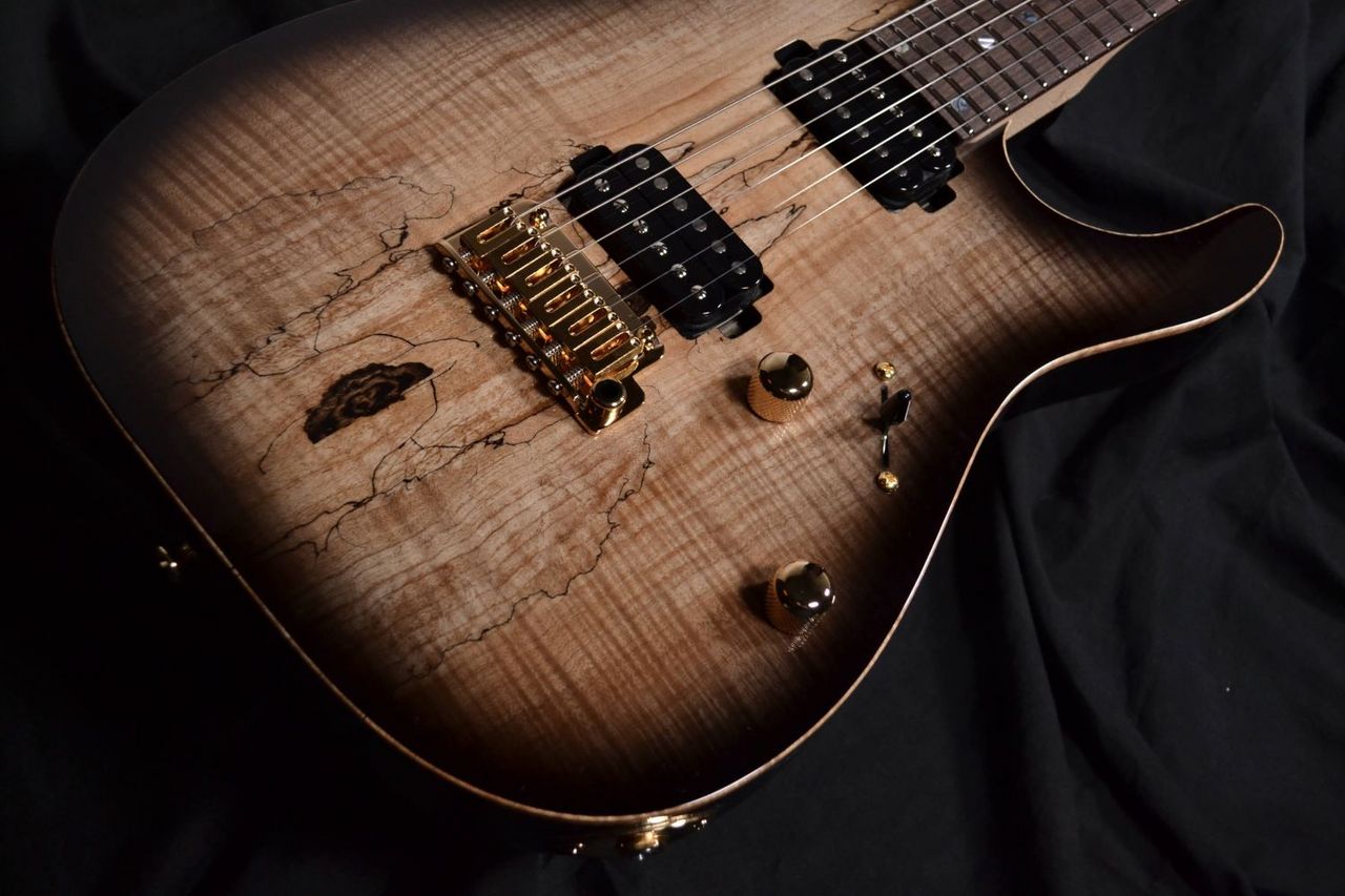 T's Guitars DST-Pro24CTM/5A Spalted Flame Maple Top/Bird's Eye
