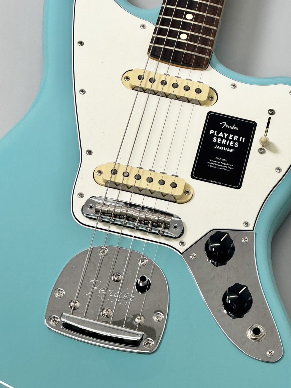 Fender Player II Jaguar Aquatone Blue #MX25123451【3.68kg】（新品