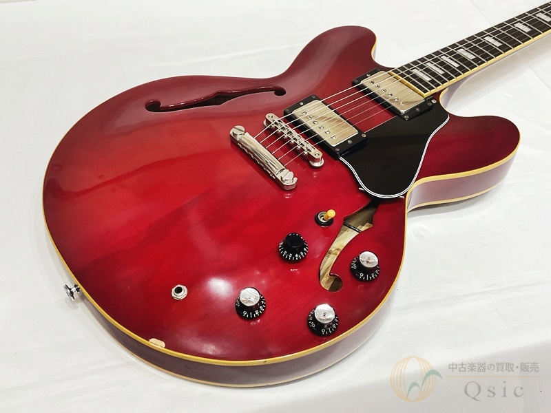 Edwards E-SA-125-LTS セミアコースティックギター 赤 EDWARDS E-SA