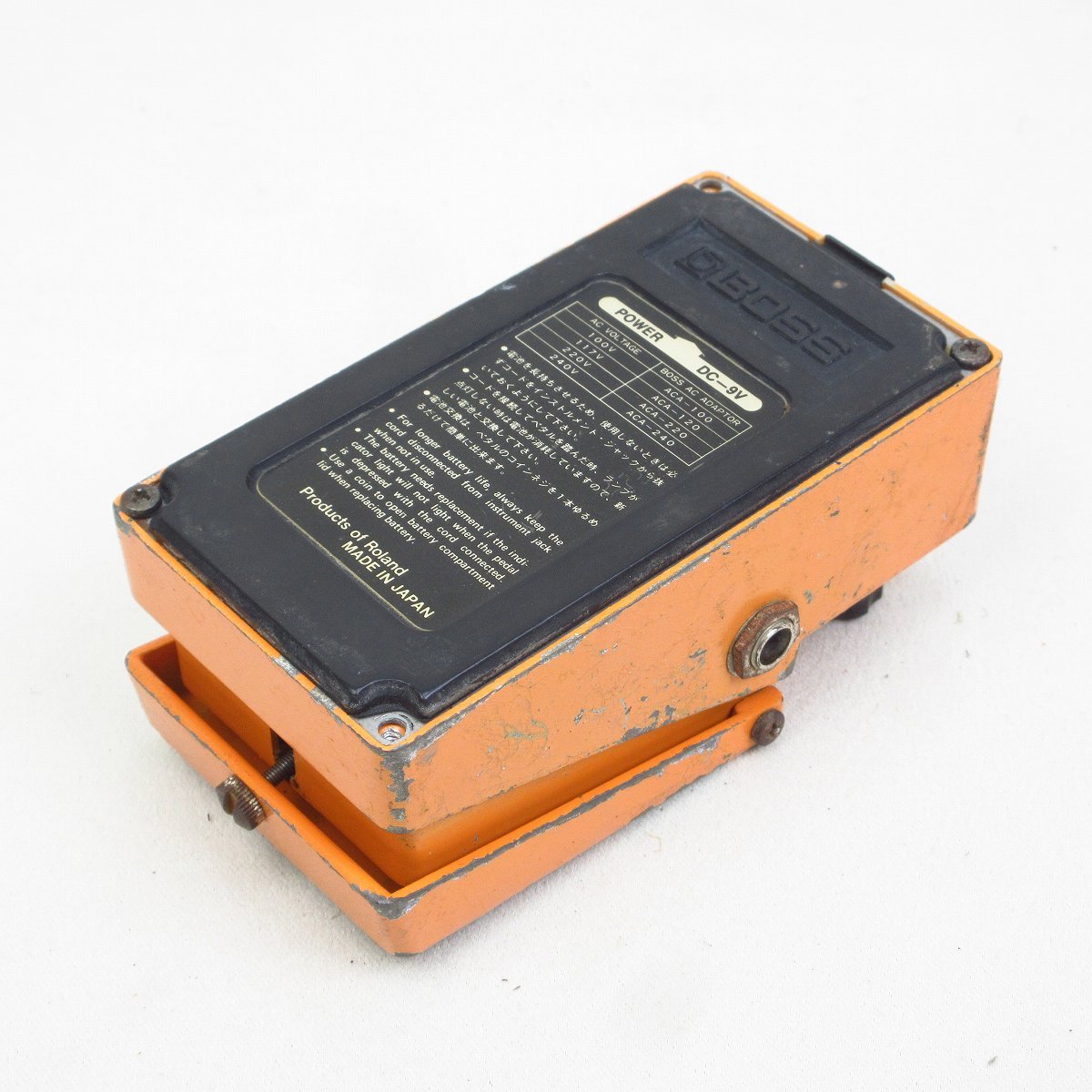 BOSS Distortion DS-1.スケルトンスイッチ‼️ヴィンテージ ‼️ BOSS DS-1 Distortion スケルトンスイッチ 銀ネジ ディストーション