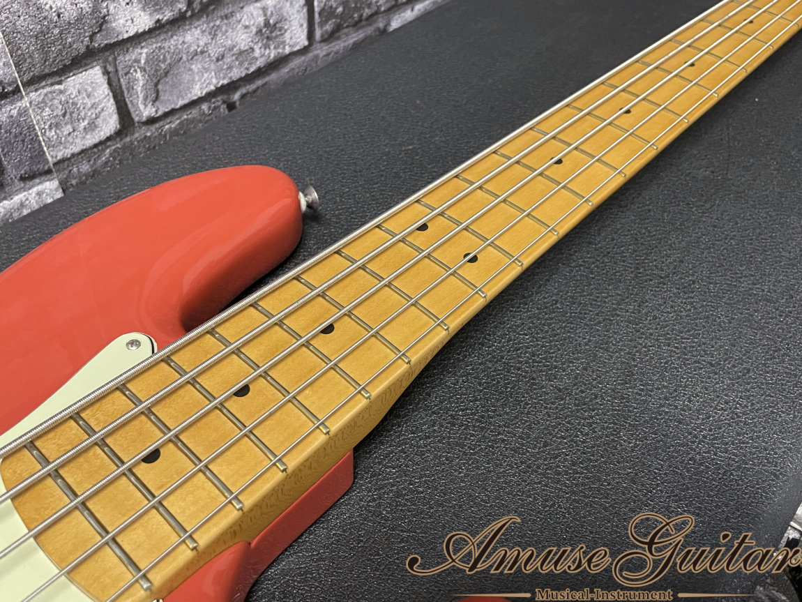 Fender Mexico Player Plus Jazz Bass V Maple # Fiesta Red 2023年製【N-Mint  Condition!!】w/Original GIG Case（中古）【楽器検索デジマート】