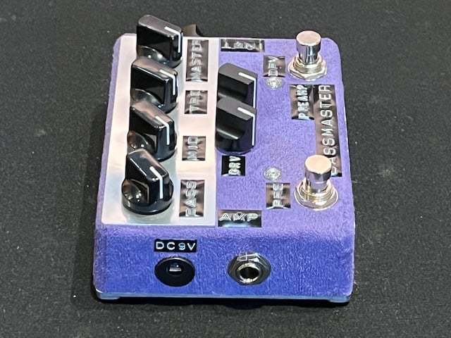 Shins Music Bass Master Preamp Pro+ Purple suede BMP1 PRO+ ベース