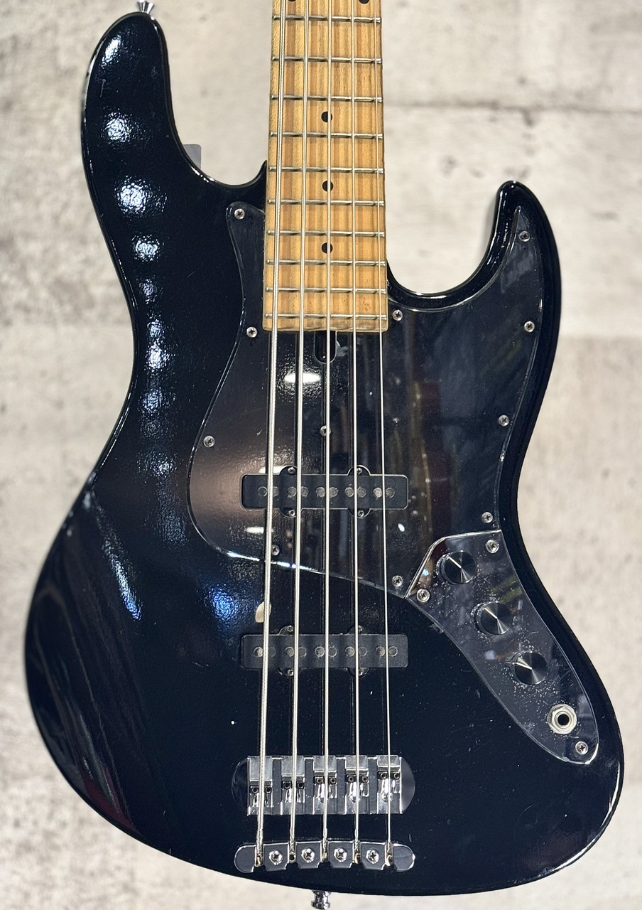 Bacchus WOODLINE 5弦ベース　限定モデル Bacchus Hand Made 05 WOODLINE TURBO 5st -Black-【中古】【レア