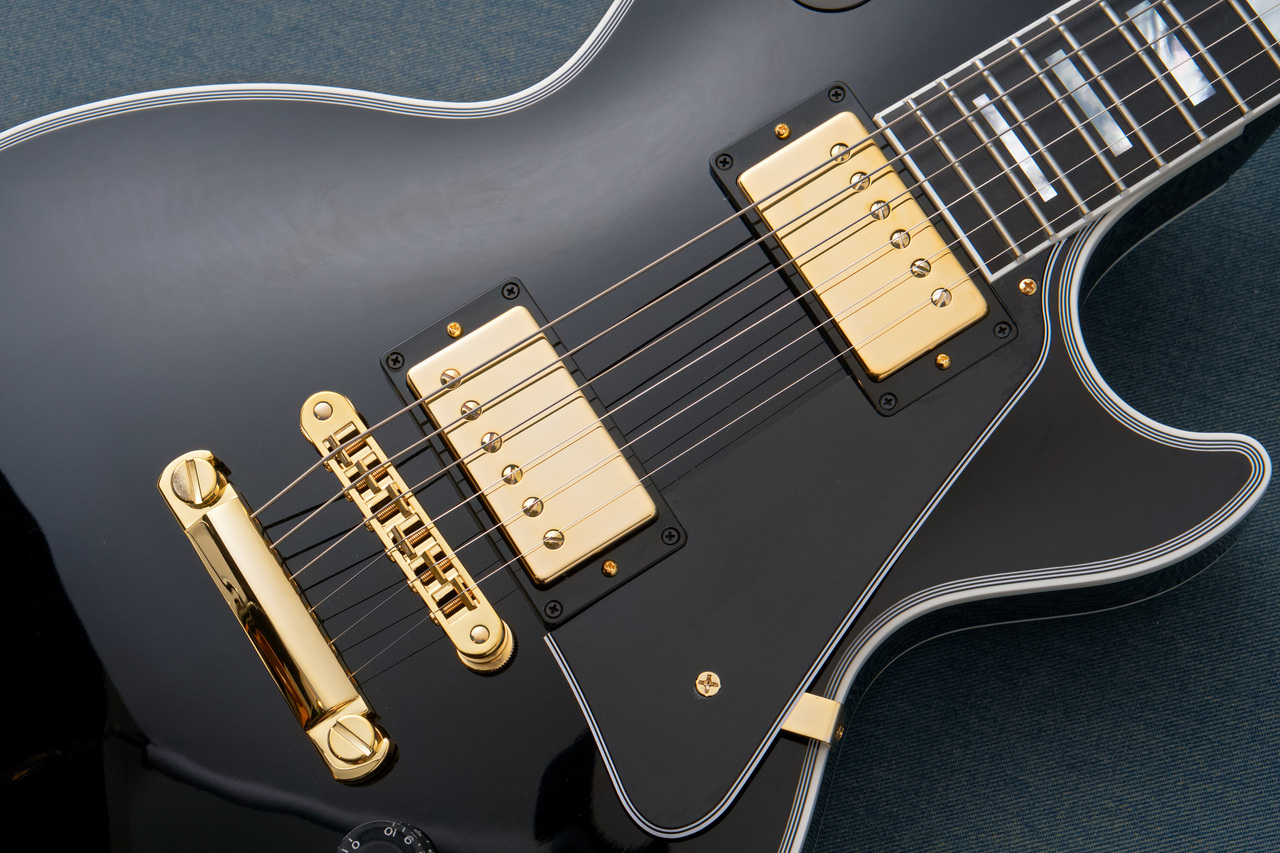 レスポール　ギター　flavor ブラック Gibson Custom Shop Les Paul Custom w/ Ebony Fingerboard Gloss