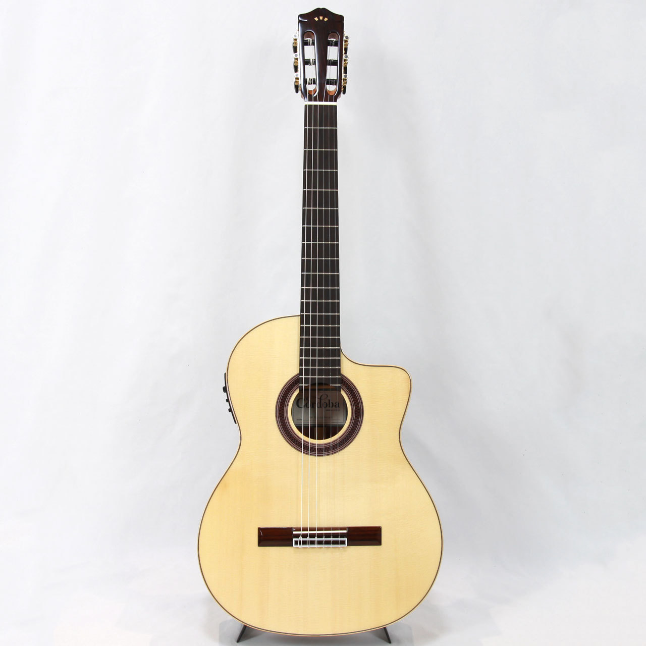 Cordoba GK Studio エレガット+ハードケース CORDOBA GK Studio Negra (Nylon Strings)|ドルフィンギターズ