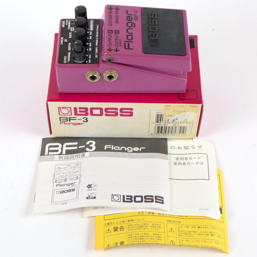 BOSS 【中古】 フランジャー エフェクター BOSS BF-3 Flanger ギター