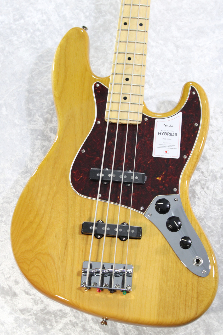 Fender Made in Japan Hybrid II Jazz Bass -Vintage Natural-  #JD2307444【4.16kg】（新品）【楽器検索デジマート】