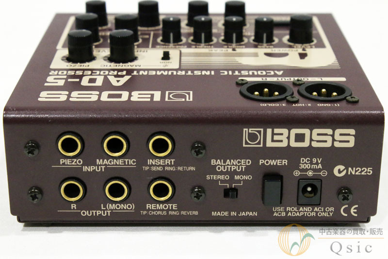 BOSS AD-5 Acoustic Instrument Processor [NK078]（中古）【楽器検索 