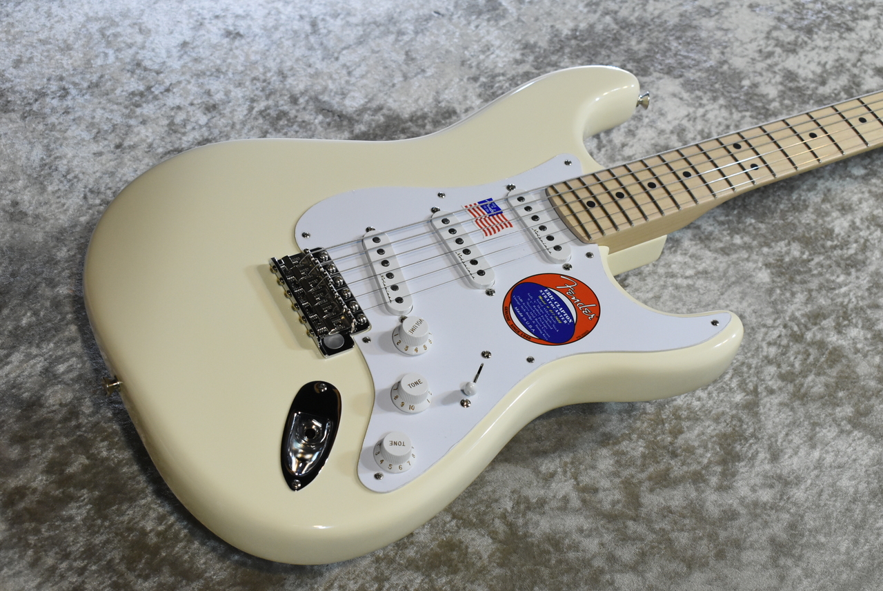 Fender Eric Clapton Stratocaster Olympic White #US23120345【3.75kg