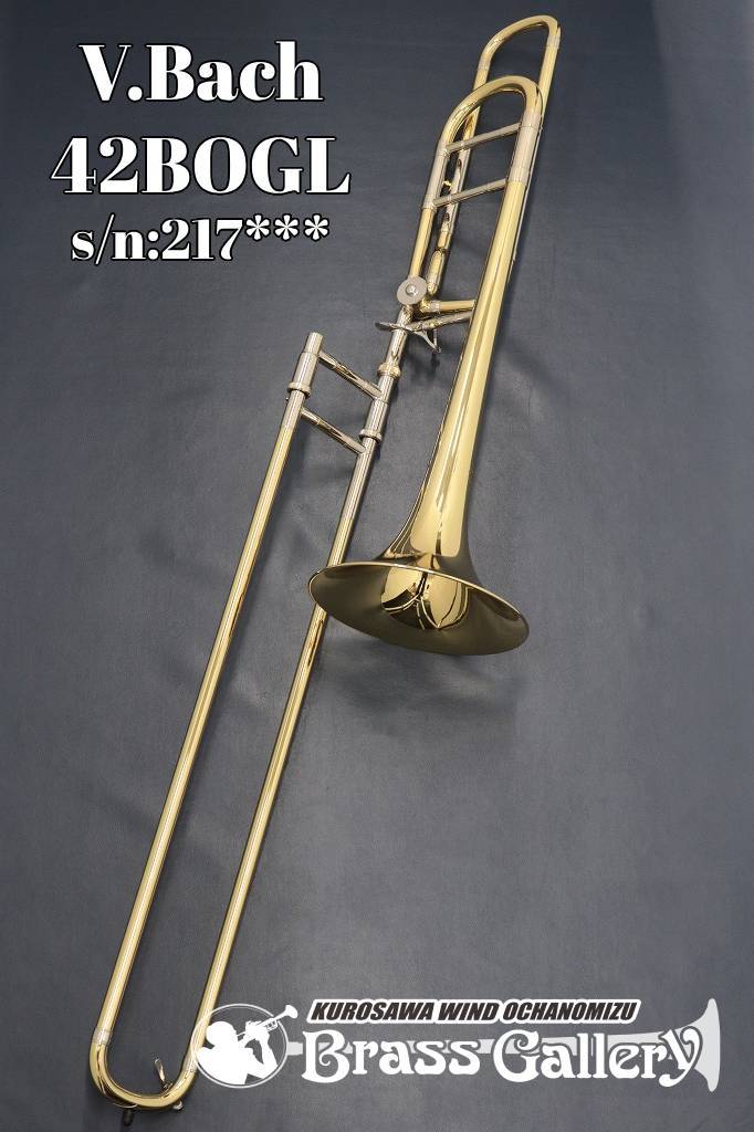 Bach 42BOGL【状態良好 中古】【テナーバストロンボーン】【バック