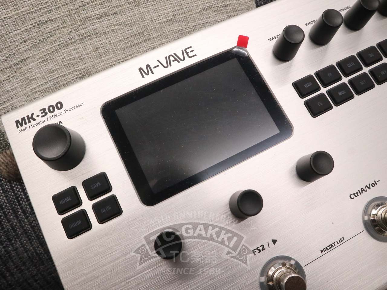 M-VAVE MK-300 GUITAR/BASS AMP MODELLER&EFFECTS PROCESSOR（中古