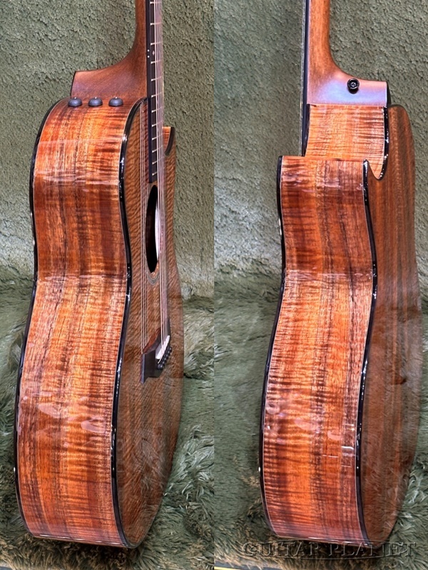 Taylor 【Hand Selected】BTO Custom GA Koa Florentine -AA Grade