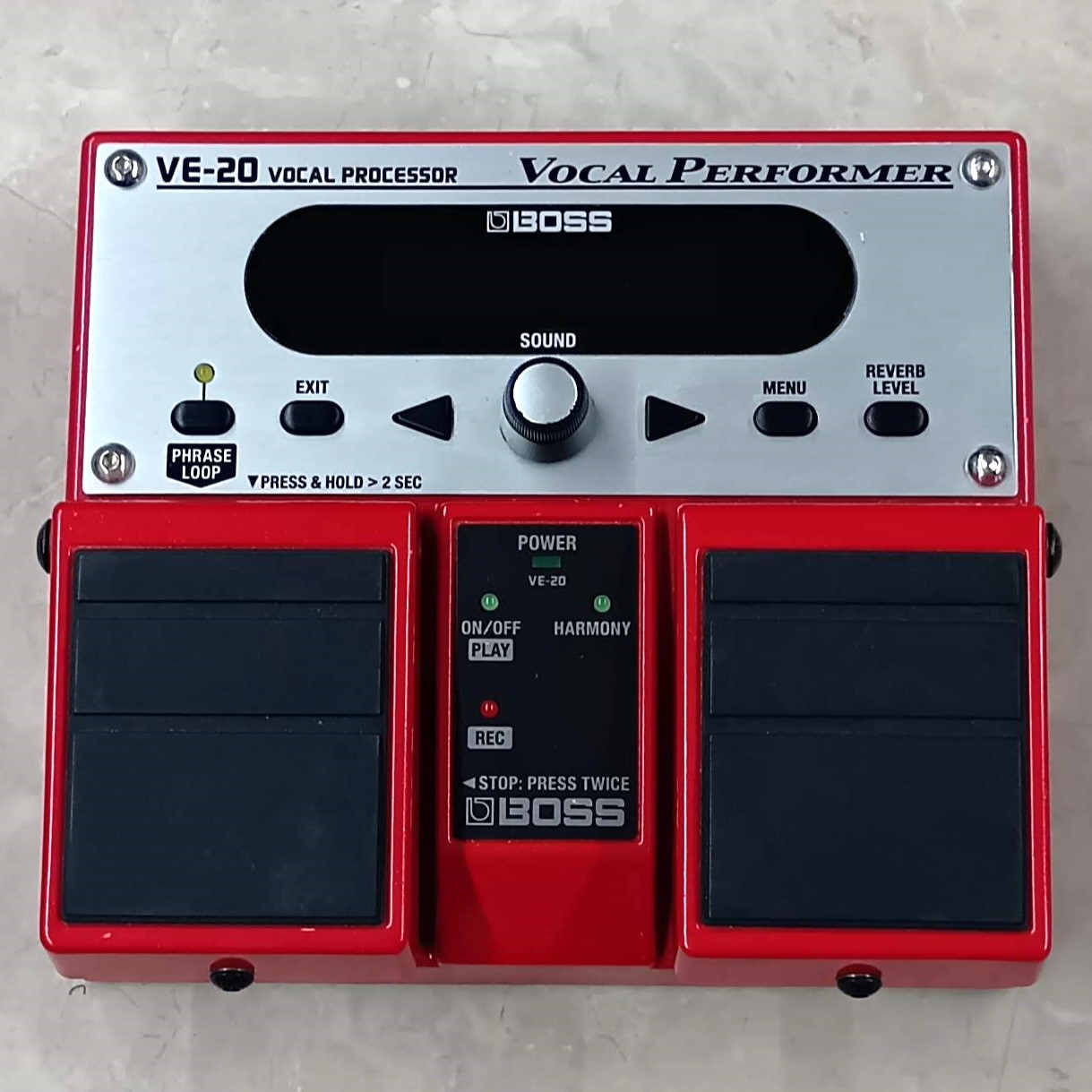 BOSS VE-20 ボス　ボーカルエフェクター　中古 BOSS（楽器、器材） 【中古】 ボーカルエフェクター BOSS VE-20