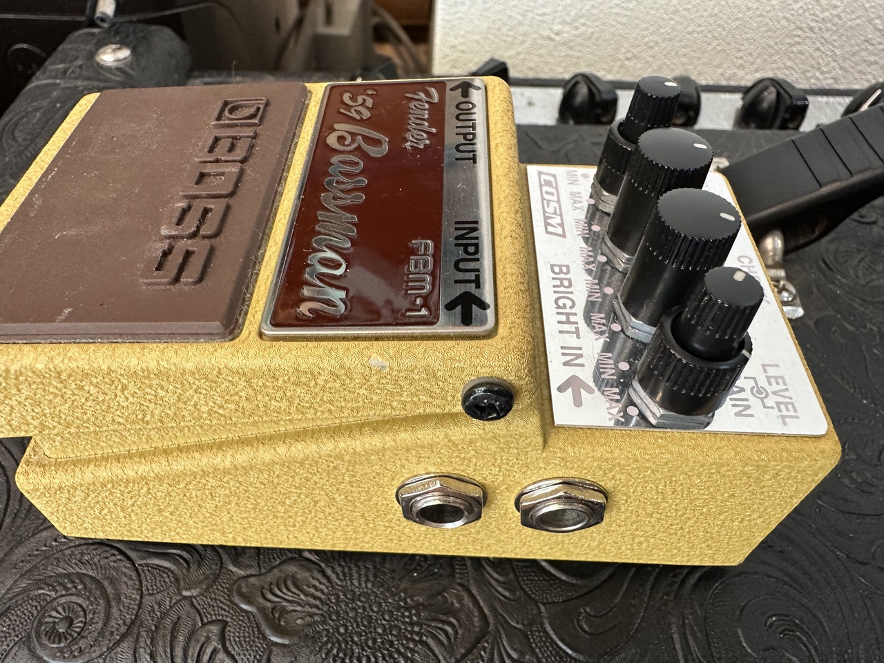 ギター Boss FBM-1 レビュー】BOSS FBM-1 Bassman - あさぎベーススタジオ